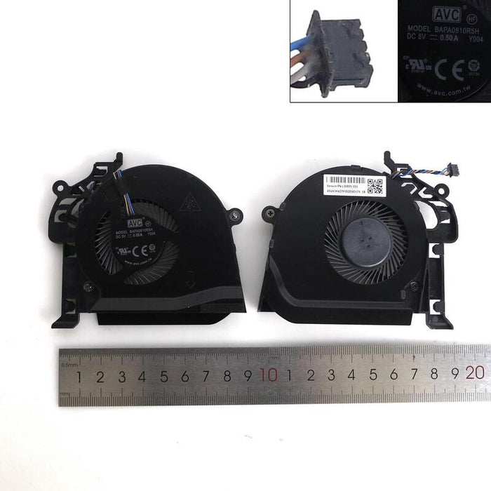 Ventilador Para Portátil Hp Zbook 15 G5 15 G6 Ventilador Enfriador Nuova 4 Pin Gpuorg L30895 001