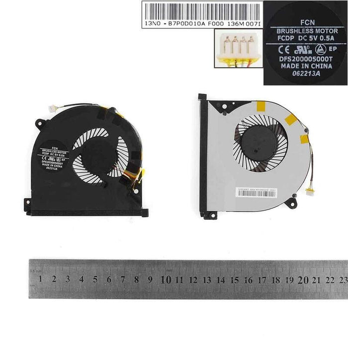 Ventilador Para Portátil Lenovo Ideapad S500 Eg50050s1-C230-S99