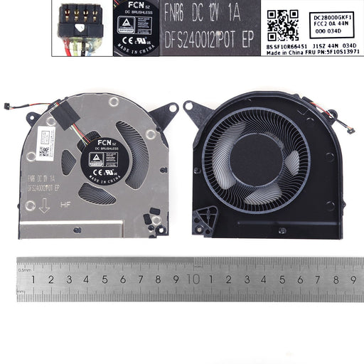 Ventilador Gpu Para Portátil Lenovo R9000X S7-15Ach6 S7-15Imh05 2021 12V