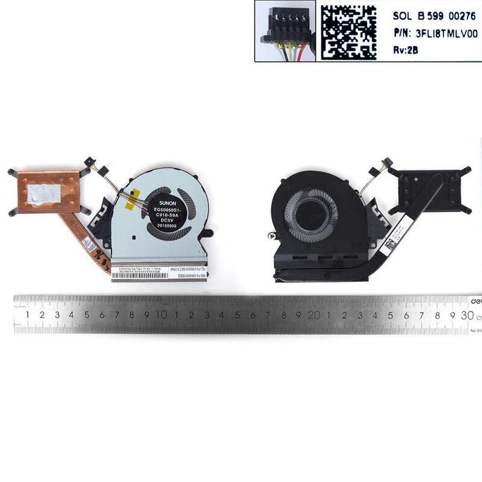 Ventilador Para Portátil Lenovo Thinkpad Yoga 11e Ventilador Y Disipador Térmico 01av755