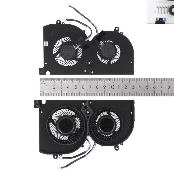 Ventilador Para Portátil Msi 17g1 17g2 Gs75 P75 Gs75 Gpucopia Alta.