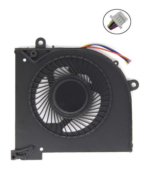 Ventilador Cpu Para Portátil Msi Gs65 Gs65Vr Ms-16Q2 Bs5005Hs-U2L1 Bs5005Hs-U2F1