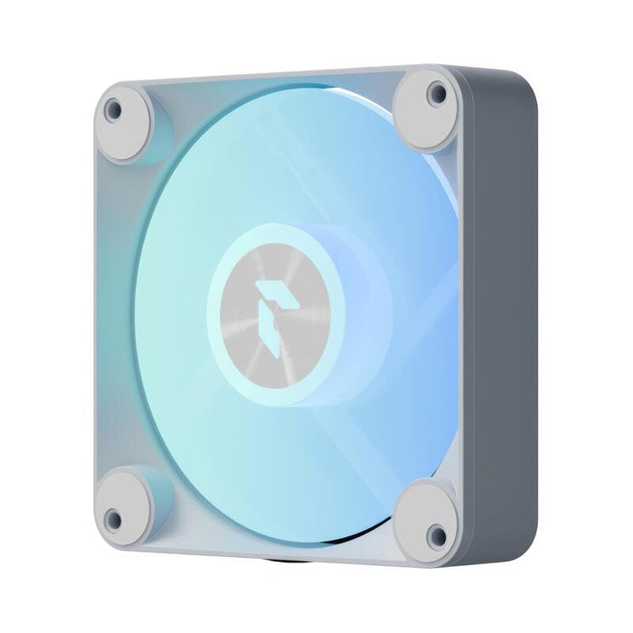 Ventilador Pc Apnx Fp1-Rq Pwm Reverse  Argb - 120mm, Blanco