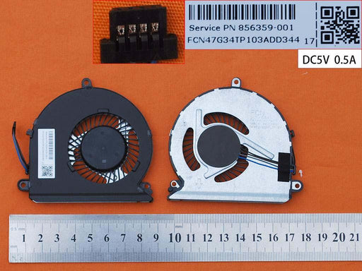 Ventilador Cpu Para Portátil Hp Pavilion 15-Au 15-Au000 Lenovo V310-14Isk V310-15Isk E42-80 856359-001