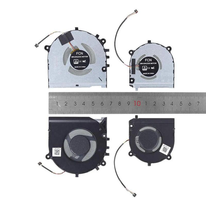 Ventiladores Cpu + Gpu Para Portátil Lenovo Thinkbook 13s Iwl K3 Iwl S540 13