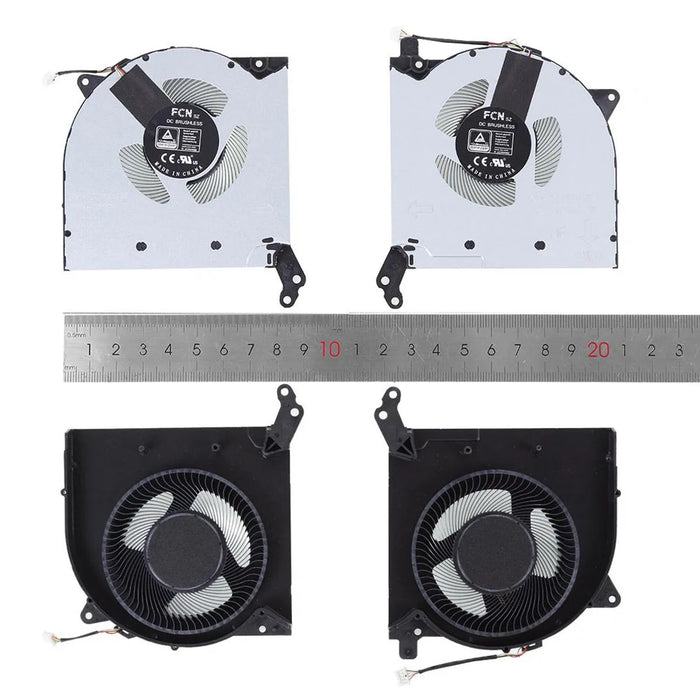 Ventiladores Cpu + Gpu Para Portátil Lenovo Legion Y7000 Y7000P R7000 R7000P 2021