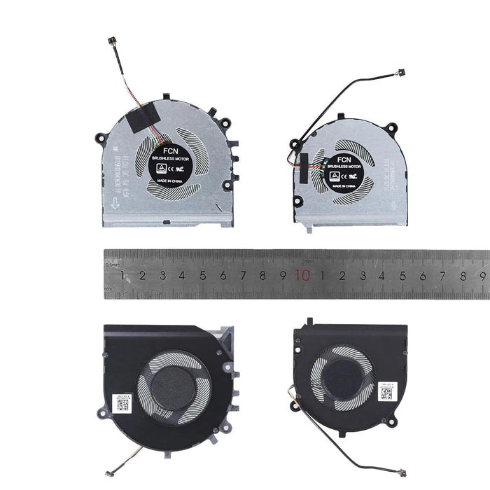 Ventiladores Cpu + Gpu Para Portátil Lenovo Thinkbook 14S-Iwl K4-Iwl S540-14
