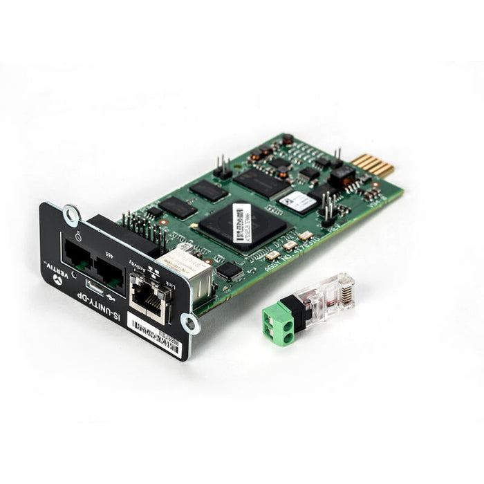 Vertiv Liebert Is-Unity-Dp Adaptador Y Tarjeta De Red Ethernet 100 Mbit/S Interno