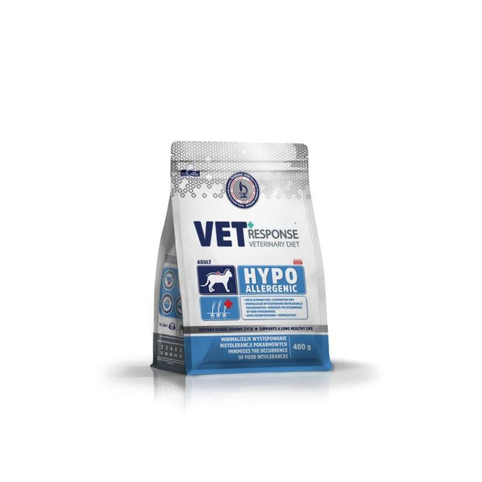 Vet Response Hypoallergenic - Comida Seca Para Gatos - 400g