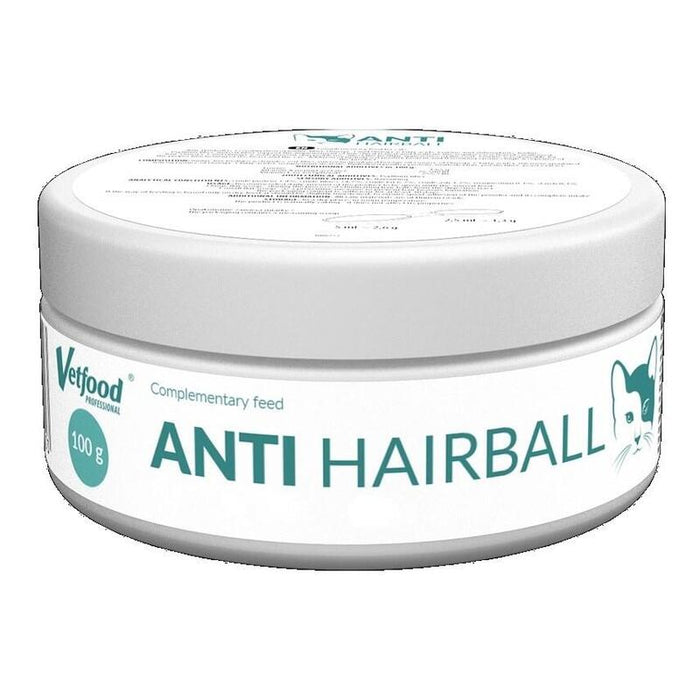 Vetfood Aniti-Hairball - Alimento Complementario Para Gatos - 100 G