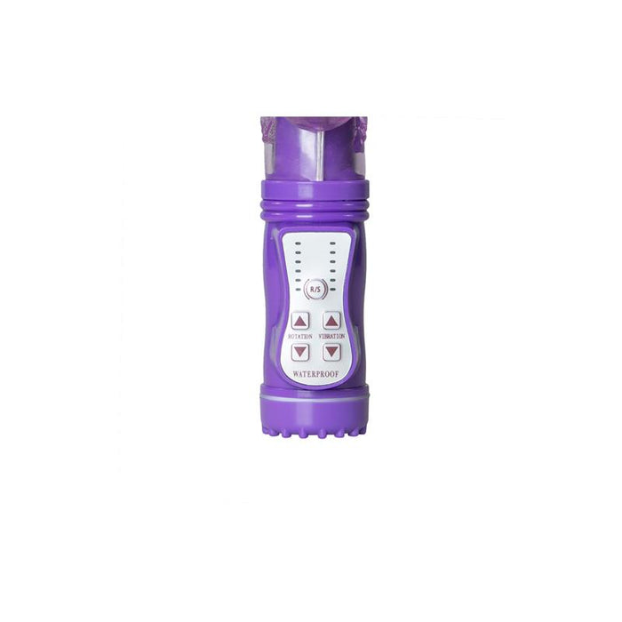 Vibrador Con Mariposa - Púrpura