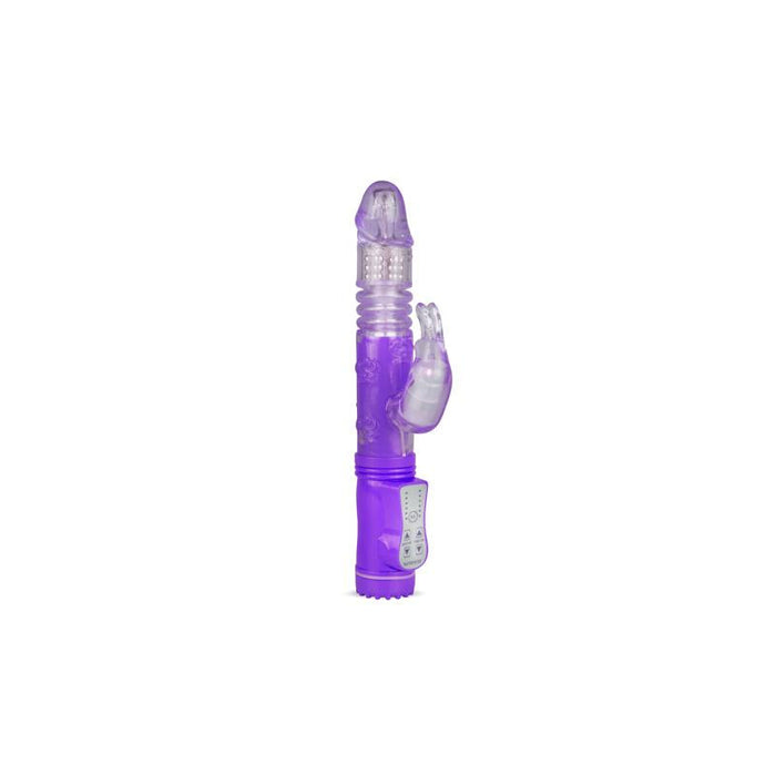 Vibrador  Percutador Y Bolas Rotadoras Púrpura