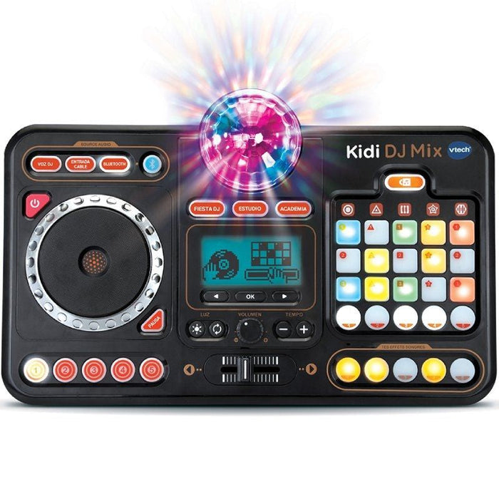 Vtech Kidi Dj Mix Mesa De Mezclas Negro