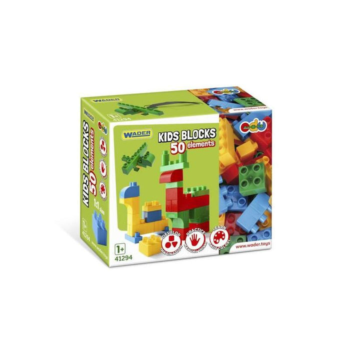 Wader Kids Blocks 50 Pcs