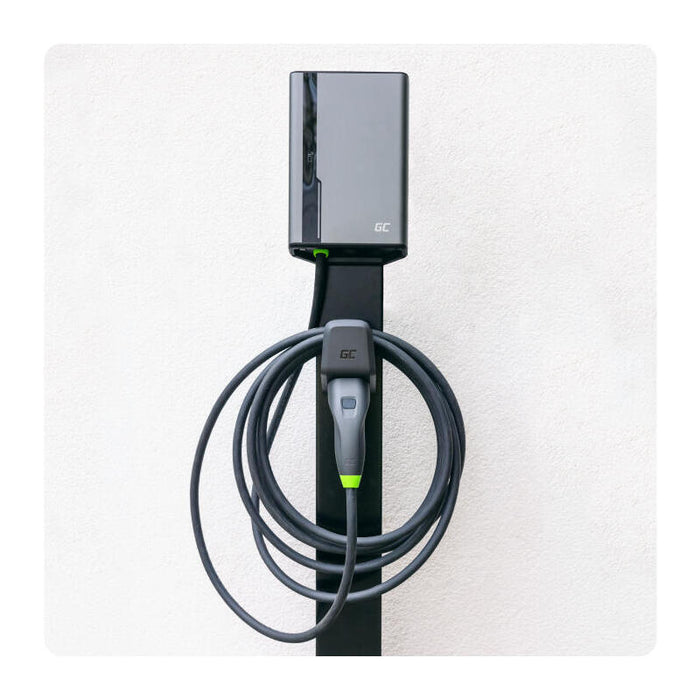Wallbox Green Cell Habuden 22kw 32a - 7,5m De Cable Con Nfc