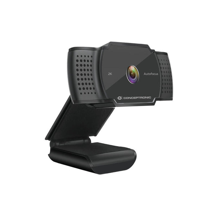 Webcam 2k Conceptronic Amdis  5mp Usb   3.6mm 30 Fps Angulo Vision 72º Microfono Integrado