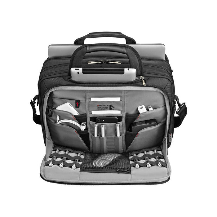 Wenger Bc Refresh, Bc Star, Expandable, 14" - 16" Laptop Brief, Negro