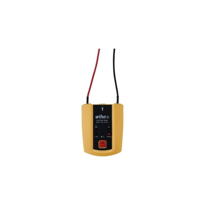 Probador De Continuidad Wiha 45222, Hasta 400 V Ac, Cat Ii, ??Dispositivo De Medición Amarillo/Negro 45222