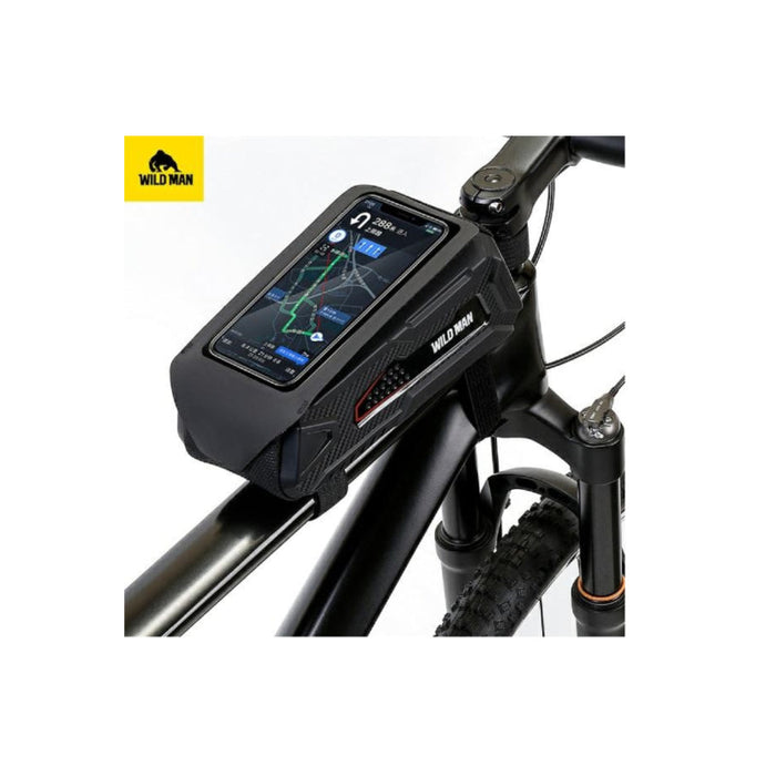 Wildman Bicycle Case Holder M90 Frame Bag Black Black