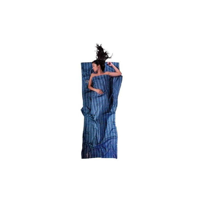 Wkladka Do Spiwora Cocoon Travelsheet Silk, Checked Silk