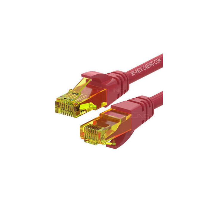 Wp Wpc-Pat-6au002r Cable De Red Rojo 0,2 M Cat6a U/Utp (Utp)