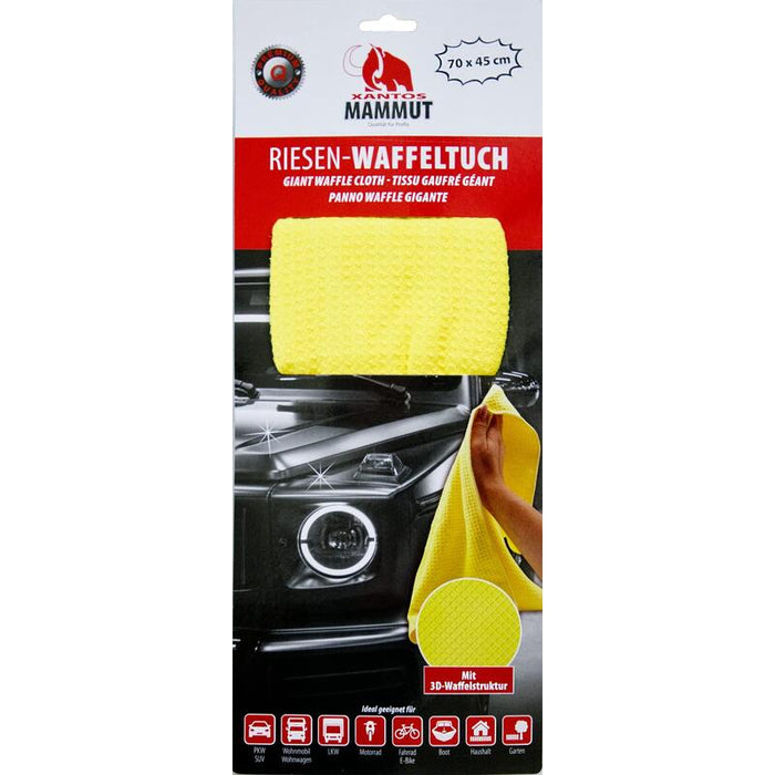 Xantos Mammut Riesen-Mikrofaser-Waffeltuch 45x70cm