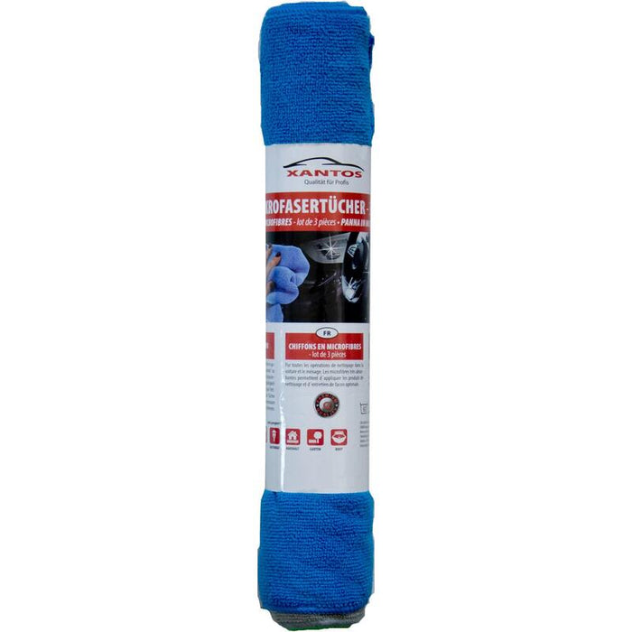 Xantos Microfaser Rolle 35x40cm 3er-Set