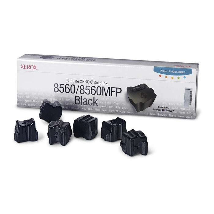 Xerox Tinta Sólida Negra Genuina 8560mfp/8560 (6.800 Páginas)