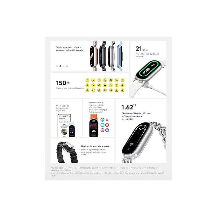 Xiaomi Smart Band 9 Negro Smartband Medianoche - Bhr8337gl