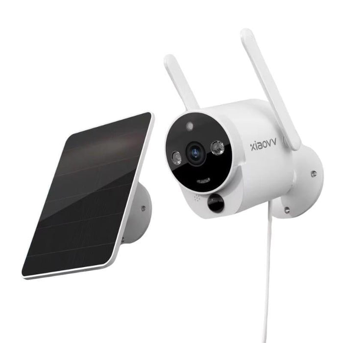 Xiaovv B6 Fullhd 2mp Panel Solar Wifi Blanco