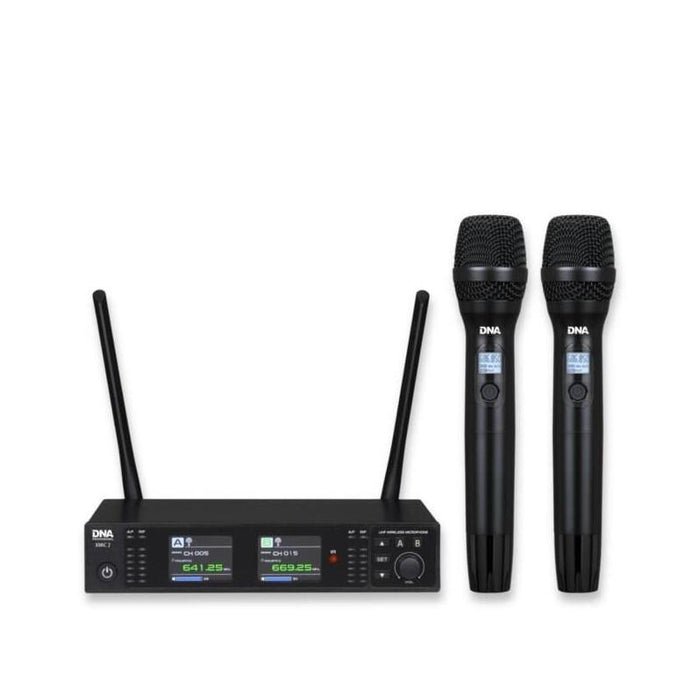Xmic 2 - Podwójny Zestaw Inalámbrico 2x Mikrofon Doreczny + Odbiornik, Pasmo  Uhf 518-542 Mhz