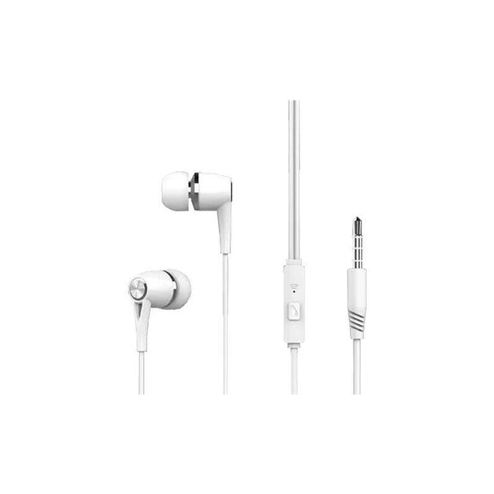 Xo Ep21 Auriculares Intrauditivos Con Microfono - Controles En Cable - Conexion Jack 3.5mm - Cable De 1.20m