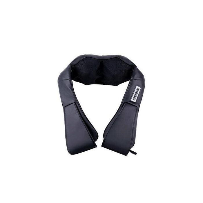 Masajeador  Xo Fg09 De Cuello Con Calor - 3 Niveles - 30w - Adaptador Y Cable Para Coche - Negro