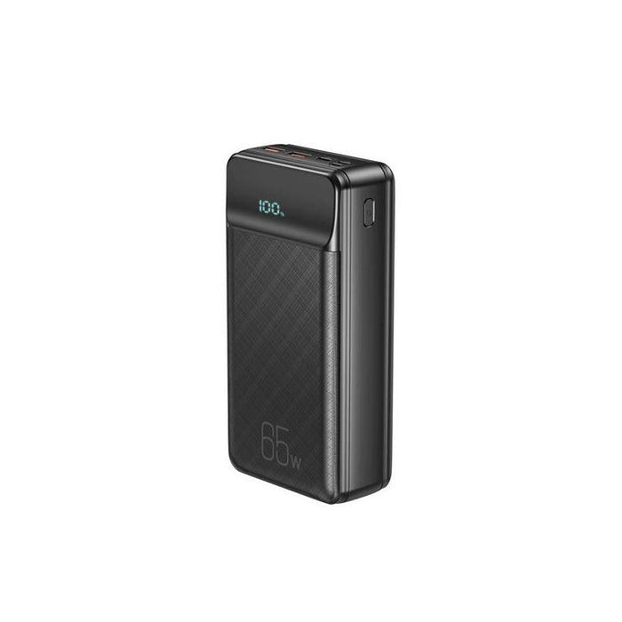 Xo Pr201 Powerbank 30000mah - Entrada Usb-C Y Lightning - Salida Usb-A Y Usb-C - 65w - Pantalla Lcd - Negro