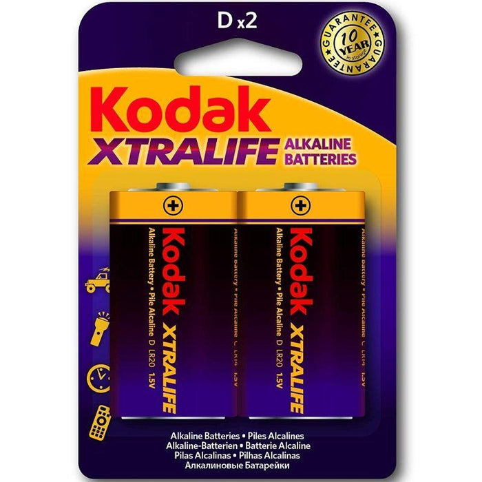 Kodak Xtralife Pila Alcalina D Lr20 Blister*2