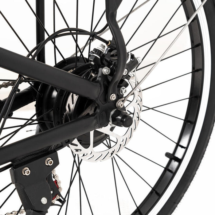 Youin Youride Paris - Paseo - Rueda 26 - Bat. Integrada Y Extraible - Blanca