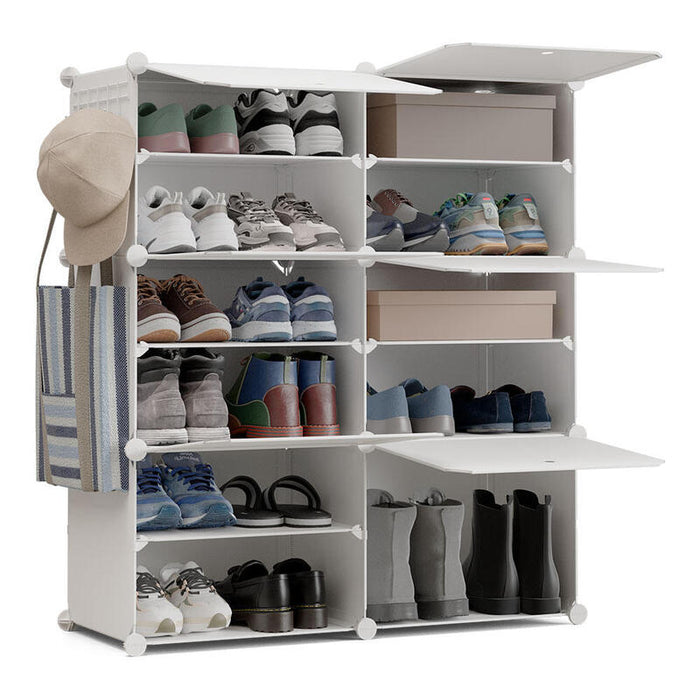 Zapatero Modular Cube C6 Blanco
