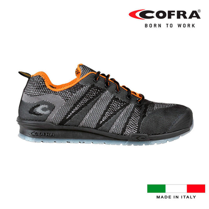 Zapatos De Seguridad Cofra Fluent Black S1 Talla 45