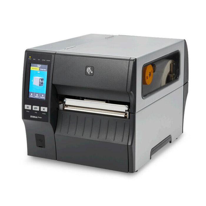 Zebra Impresora Zt421, 6",12 Puntos/Mm (300 Dpi), Cable Euro Y Uk, Serial, Usb, 10/100 Ethernet, Bluetooth 4.1/Mfi, Usb Host, Codificador Rfid Uhf : Resto Del Mundo (Row), Ezpl