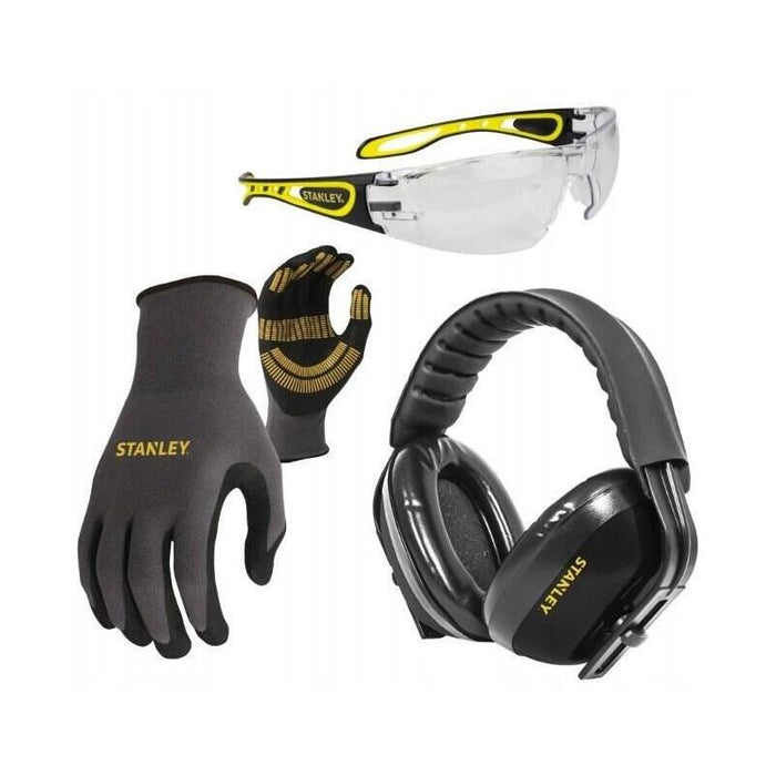 Zestaw Akcesoriów Bhp (Nauszniki, Okulary Ochronne, Rekawice Nitrylowe X 2) Sycombokit Stanley
