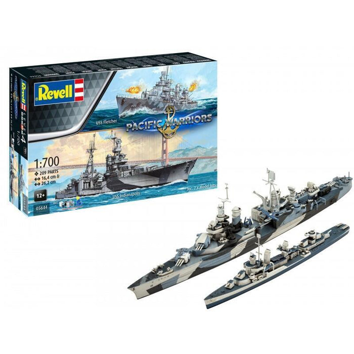 Zestaw Upominkowy Statki Pacific Warriors 1/700