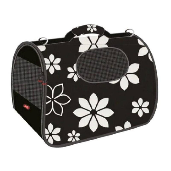 Zolux Nomad Flower M  Bolsa De Transporte Para Perros Y Gatos  43,5×25×28,5 Cm