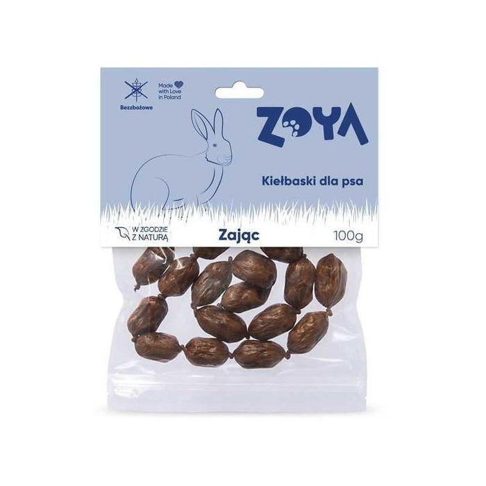 Zoya Kielbaski Z Zajaca Przysmak Para Perro 100g