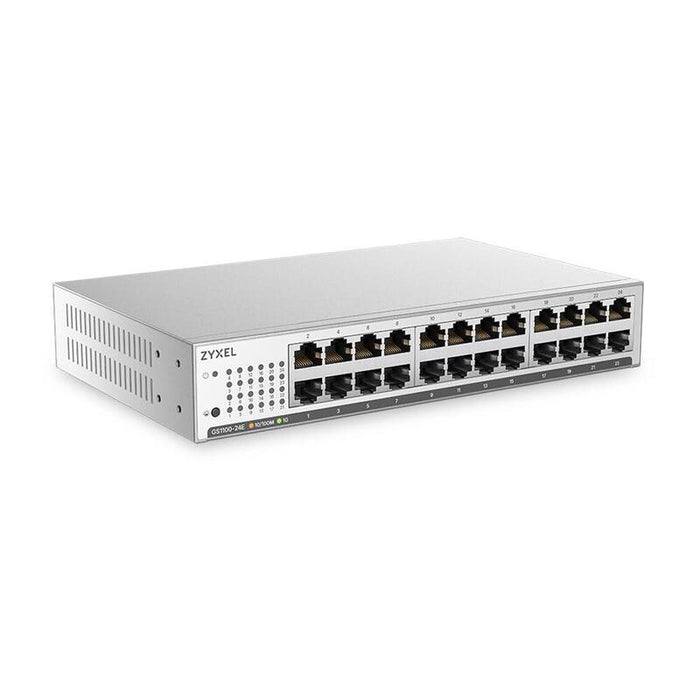 Zyxel Gs1100-24e 24-Port Gigabit Unmanaged Switch V4